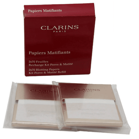 Clarins Papiers Matifiants 2x70 Blotting Papers New In box
