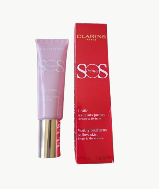 Clarins SOS Primer, Visibly Brightens Sallow Skin 30ml / 1 oz.