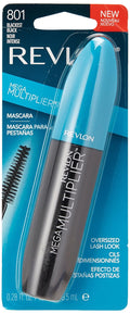 Revlon Mega Multiplier Mascara, 801 Blackest Black, 0.28 Fluid Ounce