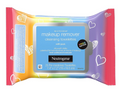 Neutrogena Makeup Remover Cleansing Towelettes, Daily Face Wipes to Remove Dirt, Oil, Makeup & Waterproof Mascara, Special Edition Care with Pride Packaging, 25 ct.
