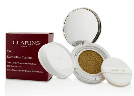 Clarins Paris 110 Honey Everlasting cushion refill with sponge SPF 50